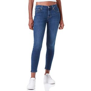 7 For All Mankind The Ankle Skinny Bair Eco Jeans voor dames, blauw (mid blue), 23W x 23L