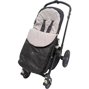 Voetzak/COSY TOES compatibel met Petite Star Liner Buggy kinderwagen zia/KURVI/zukoo grijs