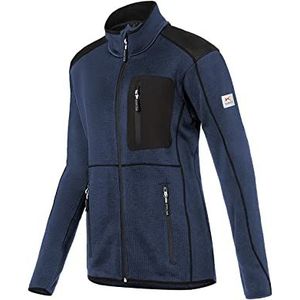 Paul H. Kübler Bekleidungswerk Gebreide jas voor dames, donkerblauw-zwart, M