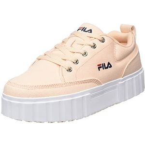 FILA Sandblast C Teens Sneaker, Vanilla Cream, 38 EU