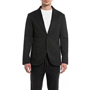 Replay Herenblazer Smart Business, 098 Black, M