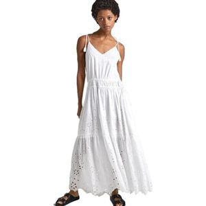 Pepe Jeans Dusana-jurk voor dames, Wit (wit), XS