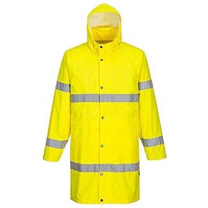 Portwest H442 Hi-Vis Regenjas, 100cm, Geel, Grootte XXXL