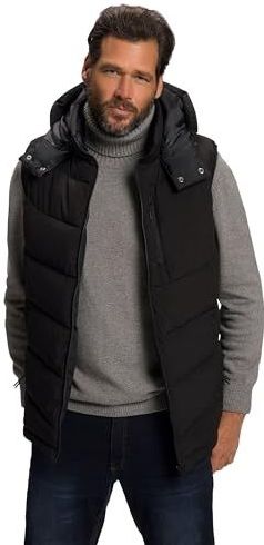 JP 1880 - DownTouch - Gewatteerd Vest - Zwart - 4XL