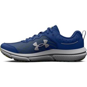 Under Armour UA BGS Assert 10, Sneakers jongens, Blue Mirage/Starfruit/Halo Gray, 38.5 EU