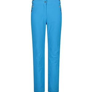 CMP Elastische skibroek voor dames, turquoise, XS