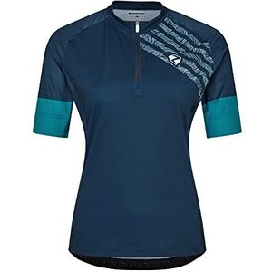 Ziener Naria Fietsshirt voor dames, mountainbike, racefiets, ademend, sneldrogend, elastisch, korte mouwen (1 stuk)