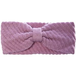 ONLIDA STRUC KNIT HEADBAND, Crocus Petal, Eén maat