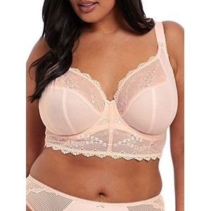 Elomi Charley Longline beugelbralette plunge beha voor dames, Ballet Roze, 75J