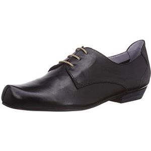 Everybody 950555 Dames Derby veterschoenen, zwart, 37 EU