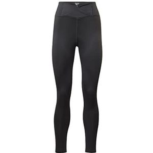 Reebok Vrouwen Workout Ready Basic High Rise Leggings, Nacht Zwart, XL