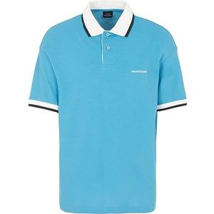 Armani Exchange Poloshirt voor heren, blauw, L