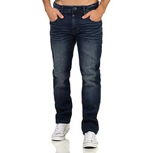 Timezone Heren Slim Eduardotz Jeans, Light Royal Wash, 31W x 34L