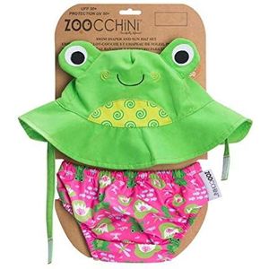 Zoocchini Tricot/hoed kikker 6-12 maanden.