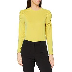 s.Oliver T-shirt voor dames, Lime Yellow, 42 NL