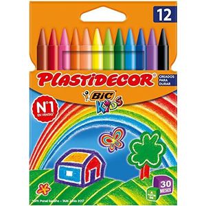 Bic Plastidecor Gekleurde kleurpotloden (Pack van 12)
