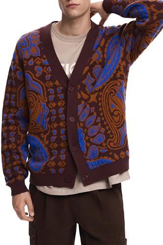 Desigual - Top 1 - V-hals Trui - Kleur