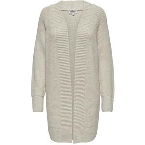 ONLLEISE Freya LS Open Cardigan KNT, wit (whitecap gray), M