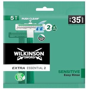Wilkinson Sword Extra Essential 2 Sensitive wegwerpscheerapparaat voor mannen 5