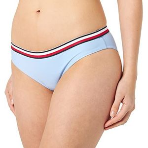 Tommy Hilfiger Bikini zwemmen voor dames, Blauw (Vessel Blue), L