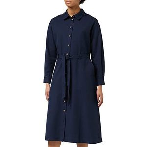 People Tree Dames Astra Casual Jurk, Navy, 12, marineblauw, 38