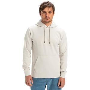 Quiksilver - Comp Logo Hoodie - Hoodie - Wit - 60% Katoen, 40% Polyester