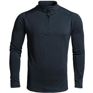 T.O.E. Concept Uniseks sweatshirt met ritssluiting, Marineblauw, S