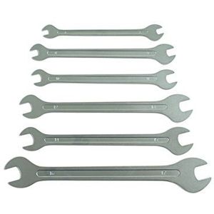 Laser Tools 6788 Spanner Set-Ultra Thin 6 pc, Zilver