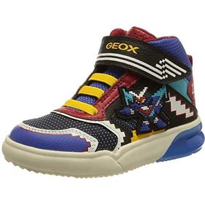 Geox Jongen Grayjay Boy B Sneakers, Koningsrood, 32 EU