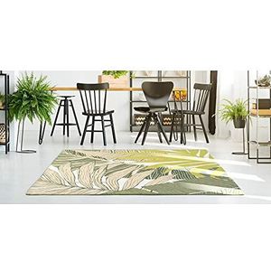 Intempora tapijt, tropische bladeren, 100 x 150 cm