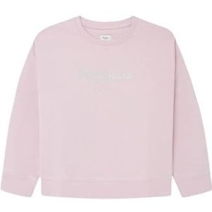Pepe Jeans Winter Rose Sweatshirt voor meisjes, Roze (Rozenhout Roze), 12 jaar