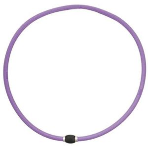 Oxbow Uniseks halsketting Ion Sport silicone violet sluiting staal W41272A