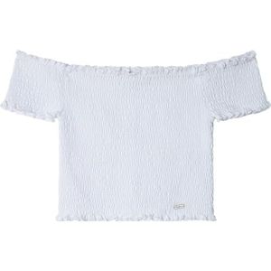 Pepe Jeans Marian T-shirt voor meisjes, wit(wit), 14 jaar