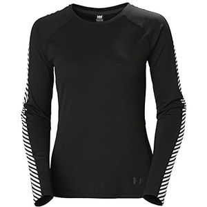 Helly Hansen Lifa Active Graphic Crew Onderhemd voor dames, zwart, XL