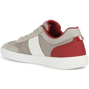 Geox U RIETI A Sneakers voor heren, rok/wit, 40 EU, Rok Wit, 40 EU