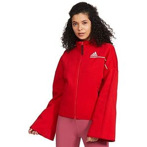 Adidas W ZNE Tracktop Sweatshirt, dames, Escarl, 2XS