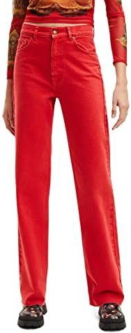 Desigual Jeans voor dames, rood, 34