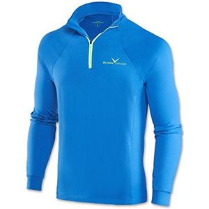 Black Crevice Heren Skirolli Zipper Shirt, blauw/groen, S