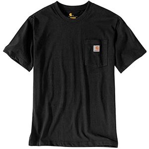 Carhartt Werk-T-shirt voor heren, zwart, M