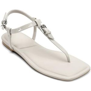 DKNY Dames DATTO Thong Flat Sandaal, Soft White, 41 EU, Zacht wit., 41 EU