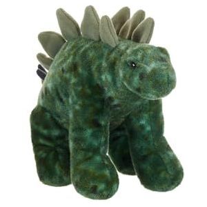 Wild Republic Cuddlekins Eco Mini Stegosaurus, knuffeldier, 8 inch, pluche speelgoed, vulling is gesponnen gerecyclede waterflessen, milieuvriendelijk