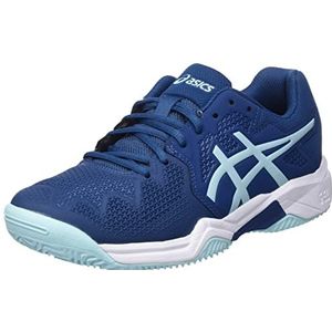 ASICS Gel-Resolution 8 GS Clay, uniseks kindersneakers, licht indigo/helder blauw, 33,5 EU