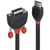 LINDY 36274 5m HDMI naar DVI-kabel, Black Line