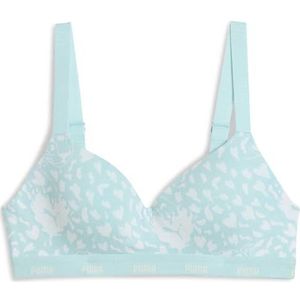 PUMA - Trainingsbeha - Zwart - Katoenen Stretchstof - 1-Pack