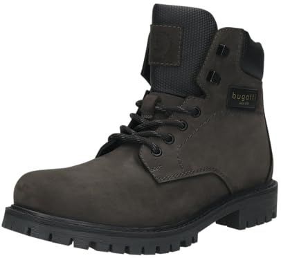 bugatti Heren Laarzen koude voering-321-AUH31, donkergrijs, 40, donkergrijs, 40 EU