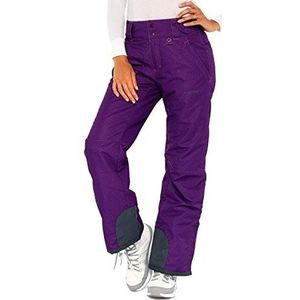 ARCTIX Geïsoleerde sneeuwbroek voor dames - Moguls-print paars, X-Small/Regular