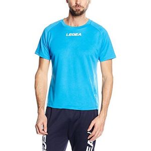 LEGEA Crimea Multisport tricot met korte mouwen - blauw (Azzurro Neon 0034)