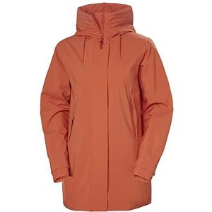 Helly Hansen W Victoria Mid Lengte Regenjas L Terracotta