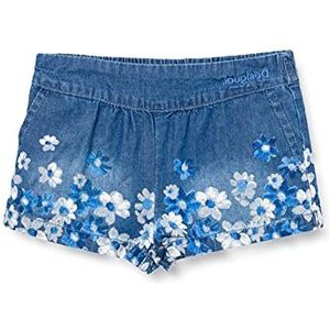 Desigual Denim_Coral Shorts voor meisjes, blauw, 3-4 Jaren