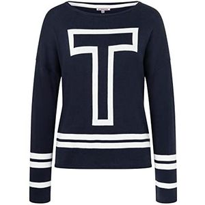 Timezone College Pullover voor dames, totale Eclipse, XS